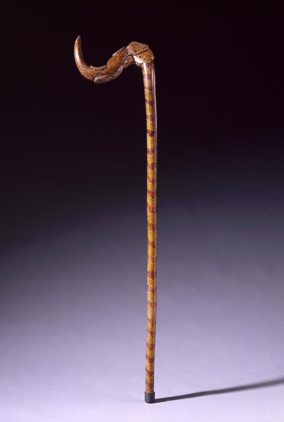 Cane with Snake and Lizard | Smithsonian American Art Museum