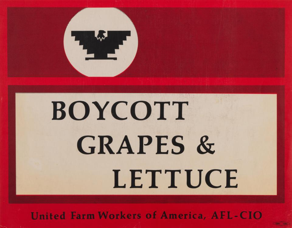 BOYCOTT GRAPES & LETTUCE Smithsonian American Art Museum