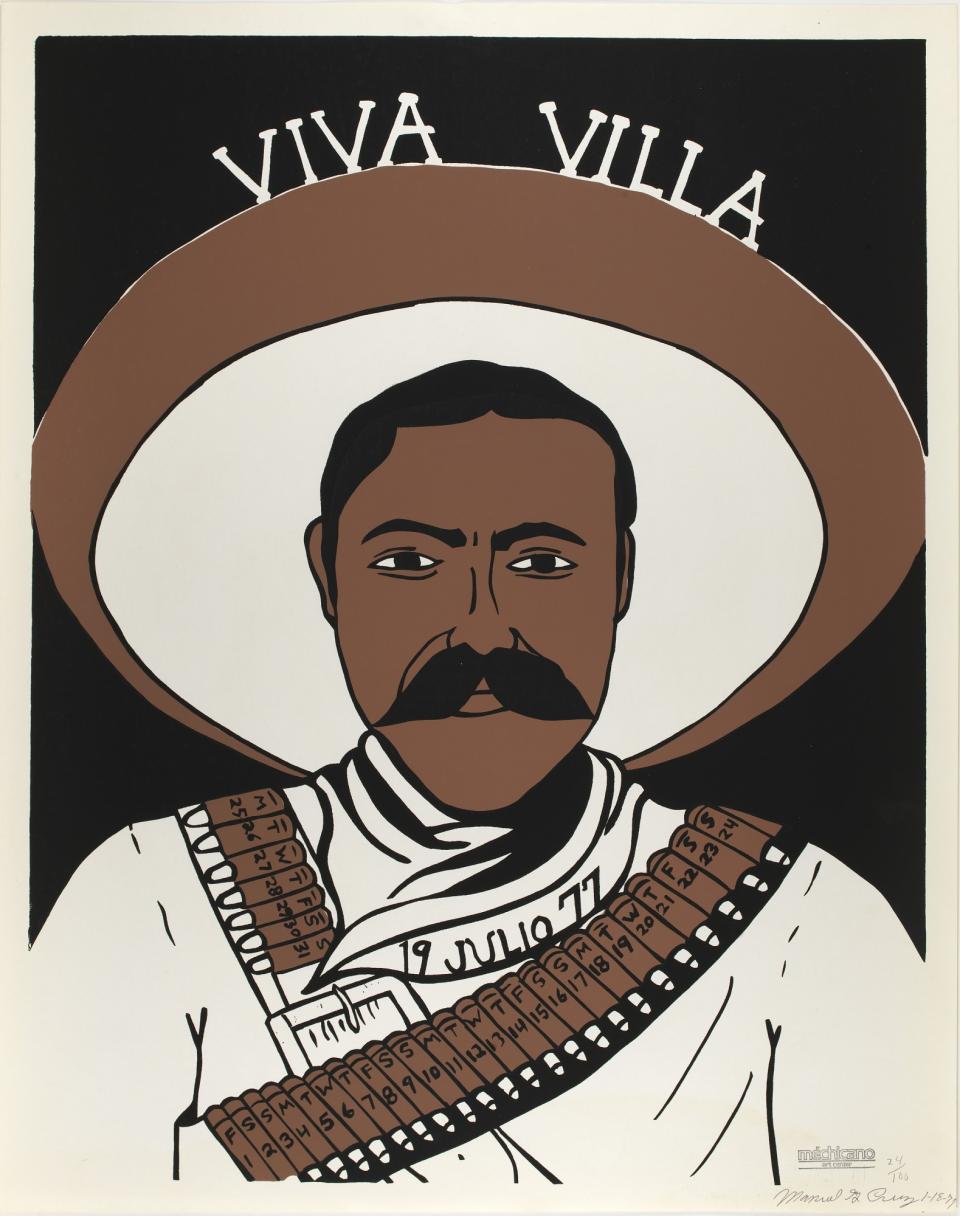 Viva Villa, from Méchicano 1977 Calendario | Smithsonian American Art ...