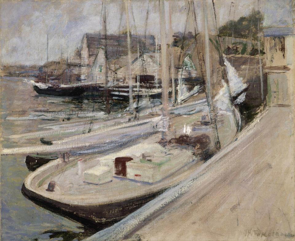 Fishing Boats at Gloucester | Smithsonian American Art Museum