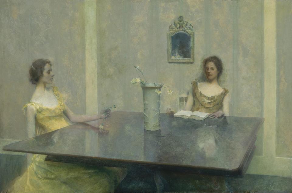 A Reading | Smithsonian American Art Museum