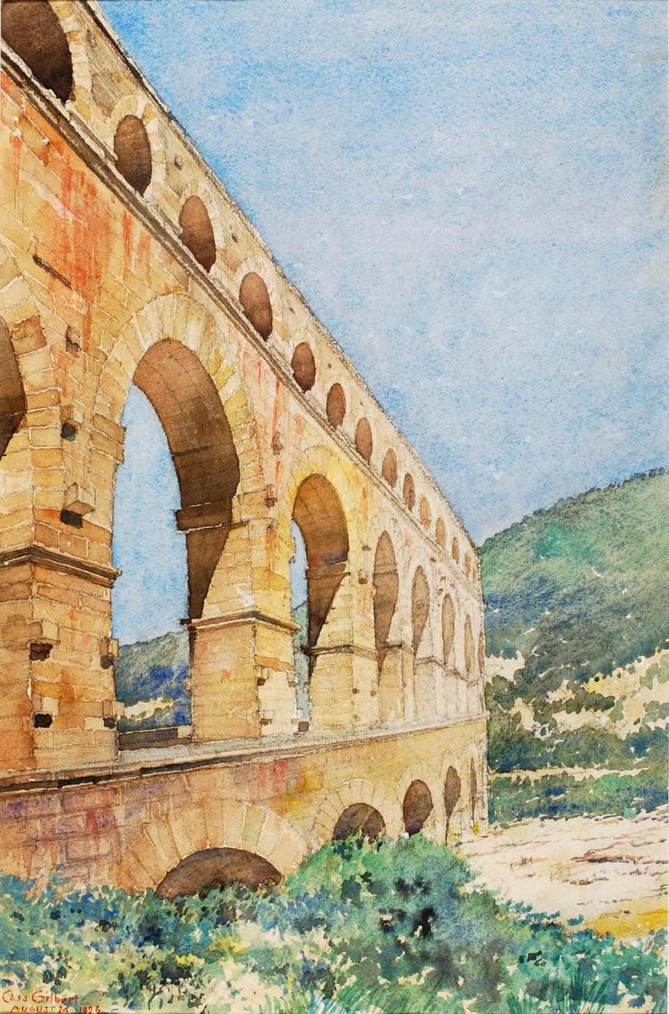 Pont du Gard, France | Smithsonian American Art Museum