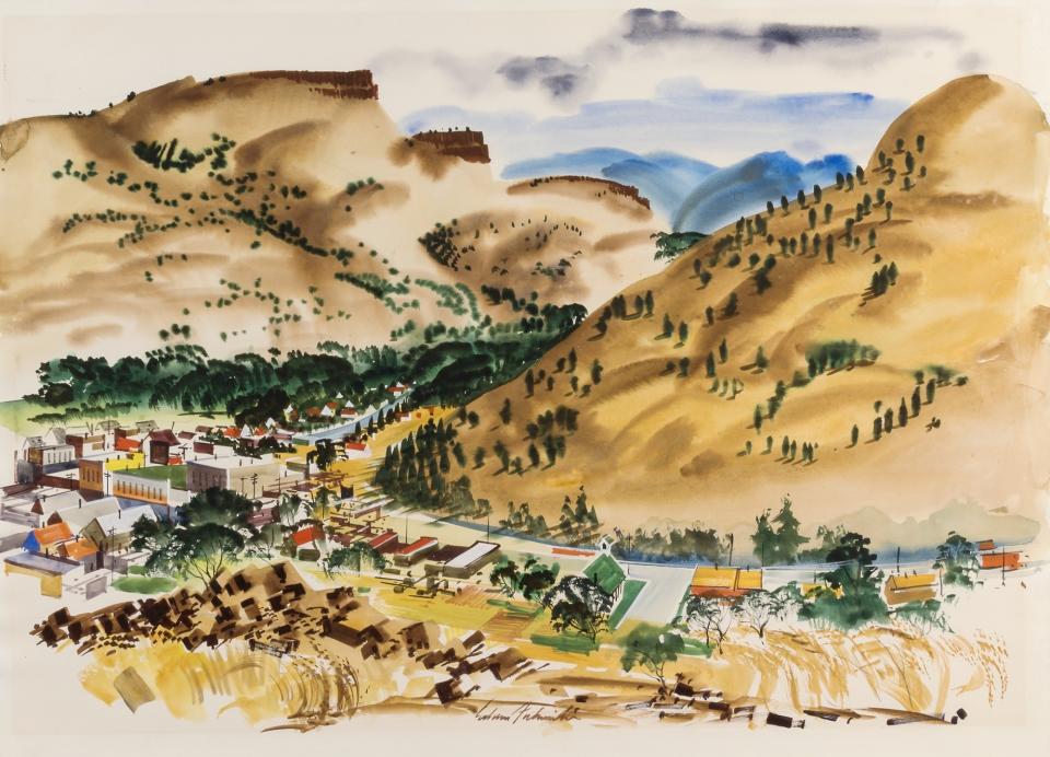 Town of John Day, Oregon Smithsonian American Art Museum