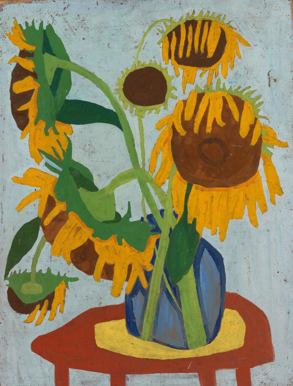 Still Life--Chair and Flowers | Smithsonian American Art Museum