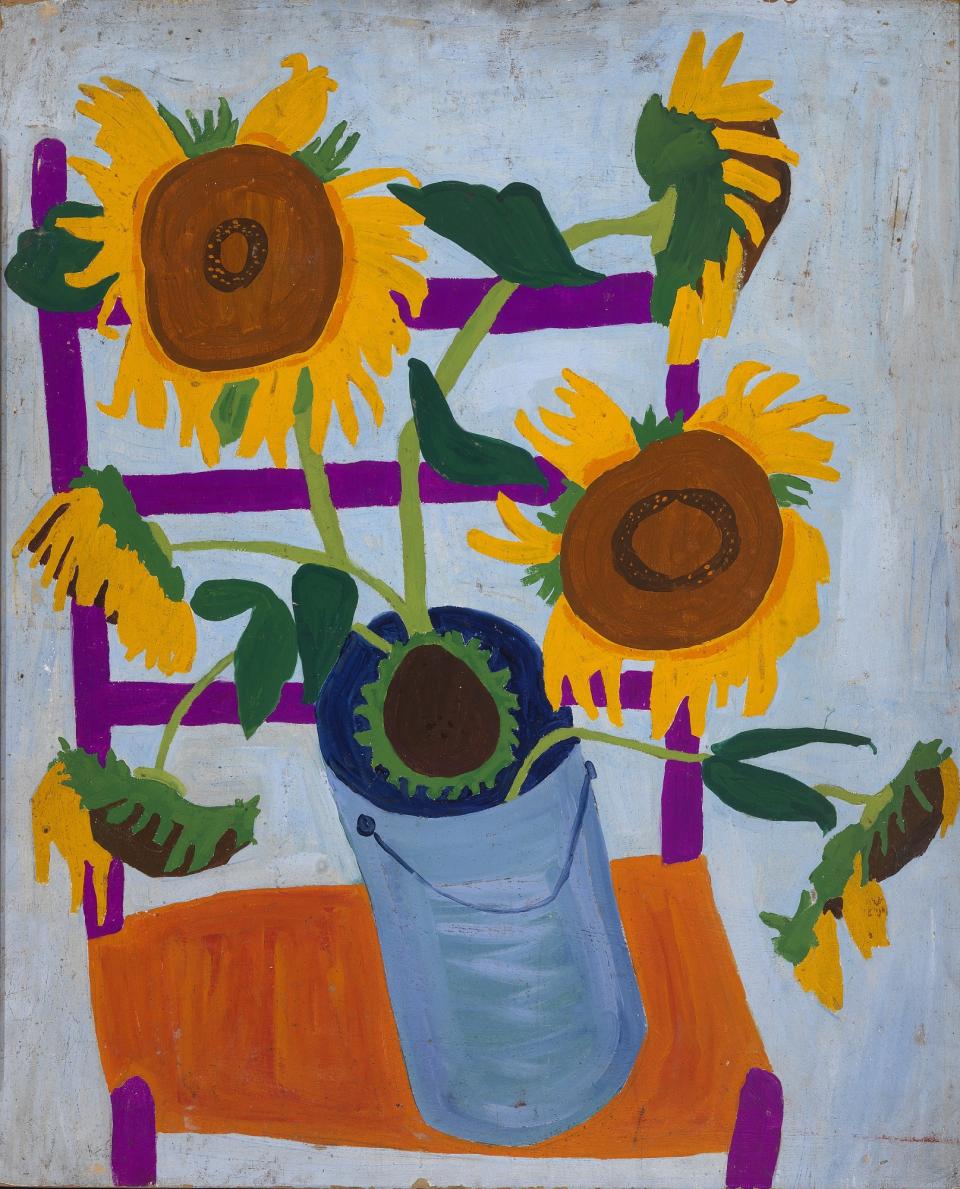 Still Life--Sunflowers | Smithsonian American Art Museum
