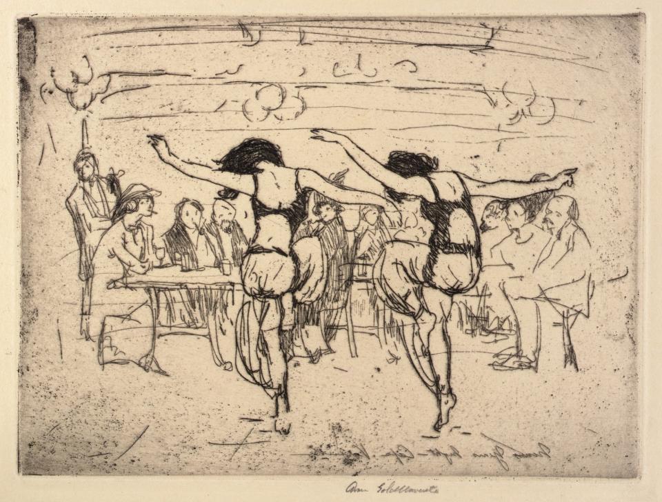 New Year's NightCafe Versaille Smithsonian American Art Museum