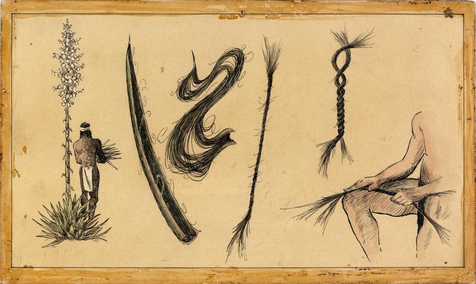 Yucca Rope Manufacture Smithsonian American Art Museum