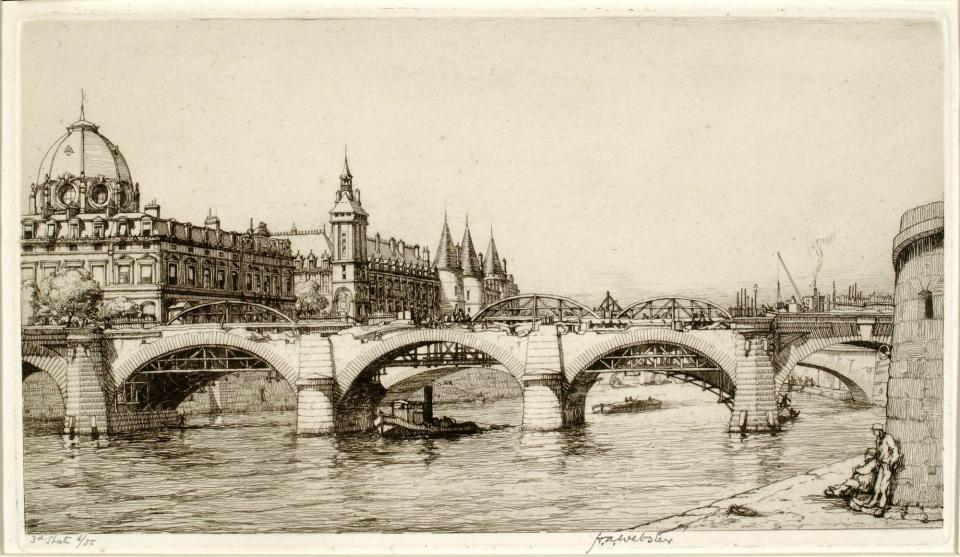 Le Vieux Pont Notre Dame Paris Smithsonian American Art Museum