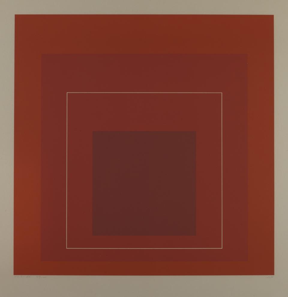 Homage to the SquareWhite LineRed Smithsonian American Art Museum