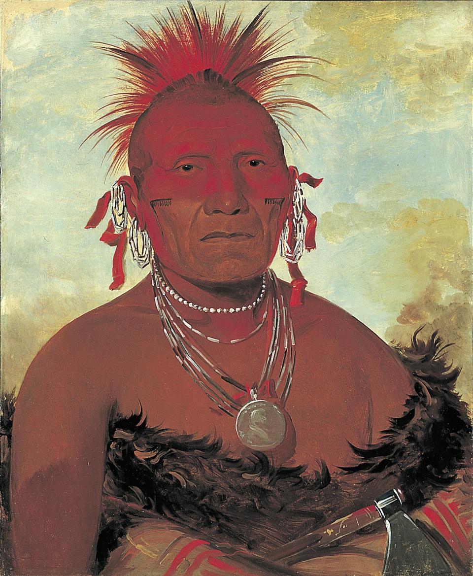 Shón-ka-ki-he-ga, Horse Chief, Grand Pawnee Head Chief