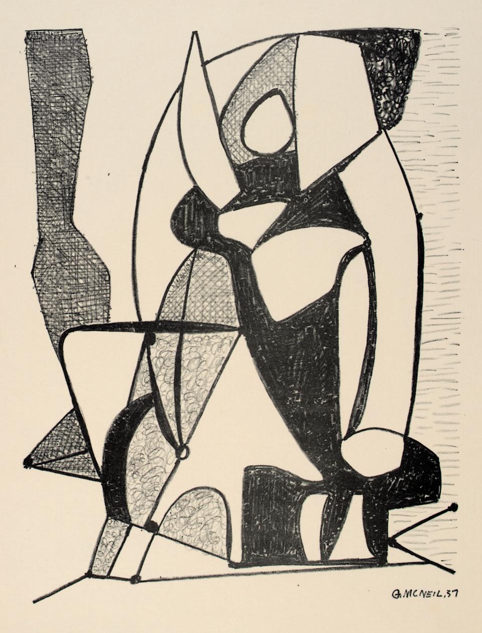 Untitled, from the portfolio American Abstract Artists Smithsonian