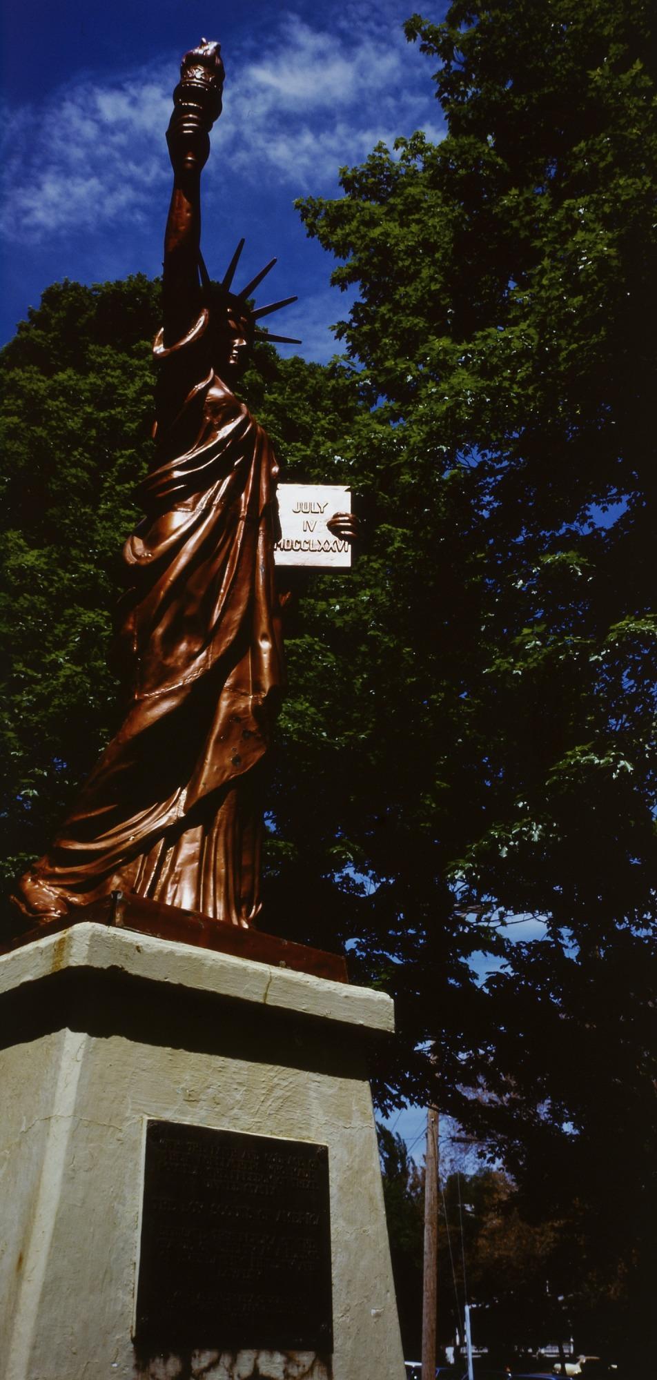 Statue of Liberty, Fort Madison, Iowa, from the portfolio Statues of