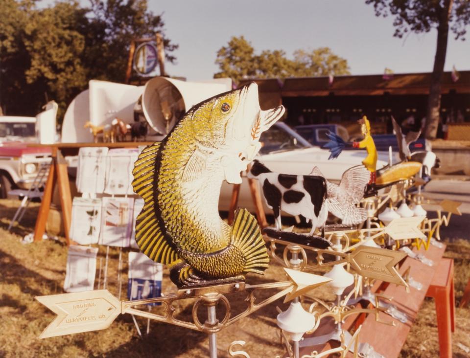 Weathervane, Nebraska State Fair, Lincoln, Nebraska 1978, from the portfolio Nebraska Fairs