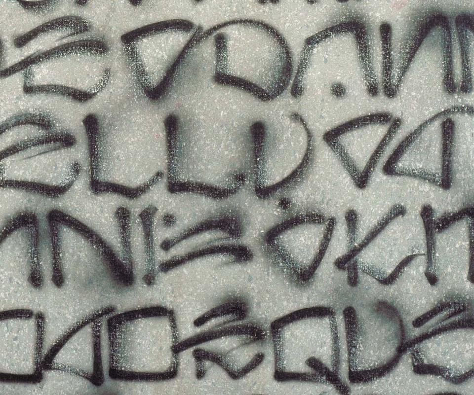 Cholo Graffiti Letters Alphabet