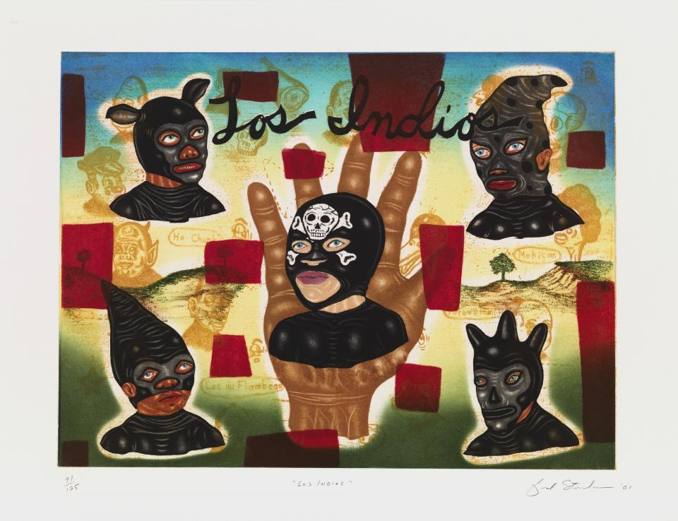 Los Indios from the Wisconsin Sesquicentennial Portfolio Smithsonian