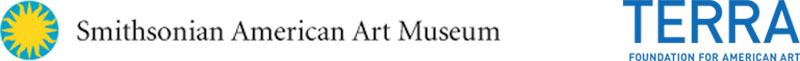 The Smithsonian American Art Museum logo, and the Terra Foundation logo