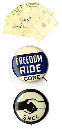 A deck of cards used by Freedom Riders.