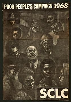 A lithograph for poor people's campaign