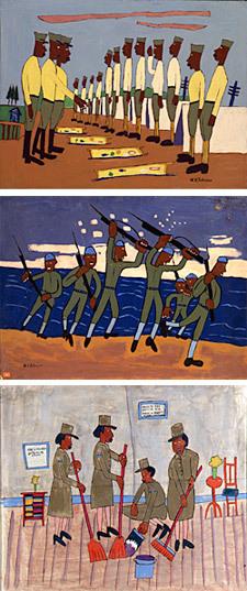Trio of William H. Johnson paintings