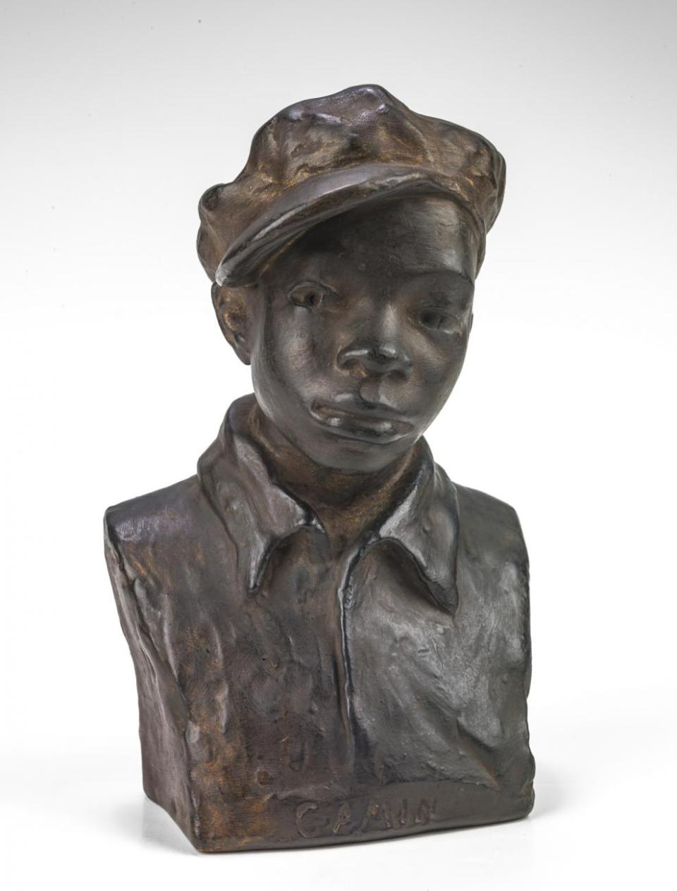Augusta Savage's sculpture "Gamin"