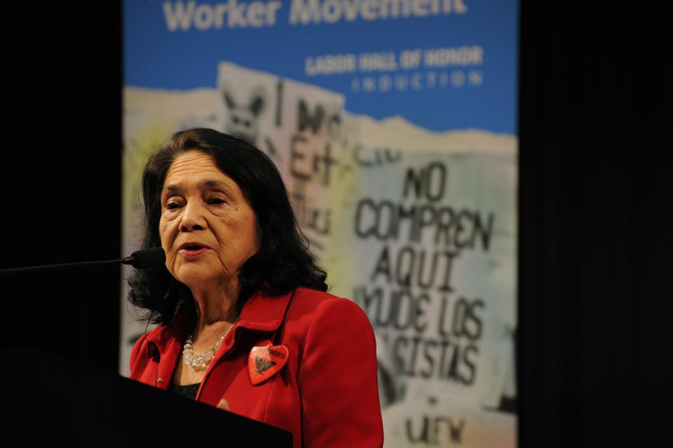 A photograph of a woman. 
