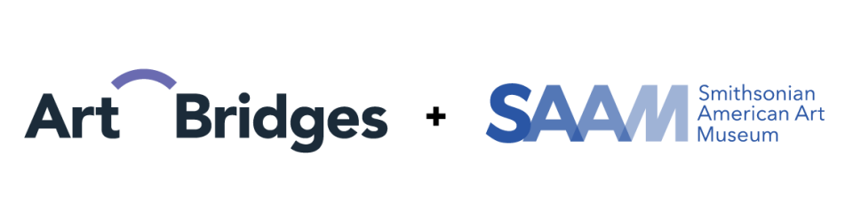 Logo for the Art Bridges Initiative and SAAM