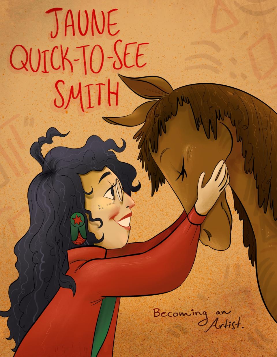 Jaune Quick-To-See Smith Comic - Cover
