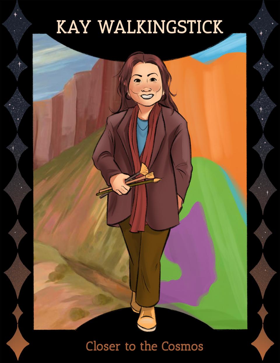 Kay WalkingStick Comic - Cover
