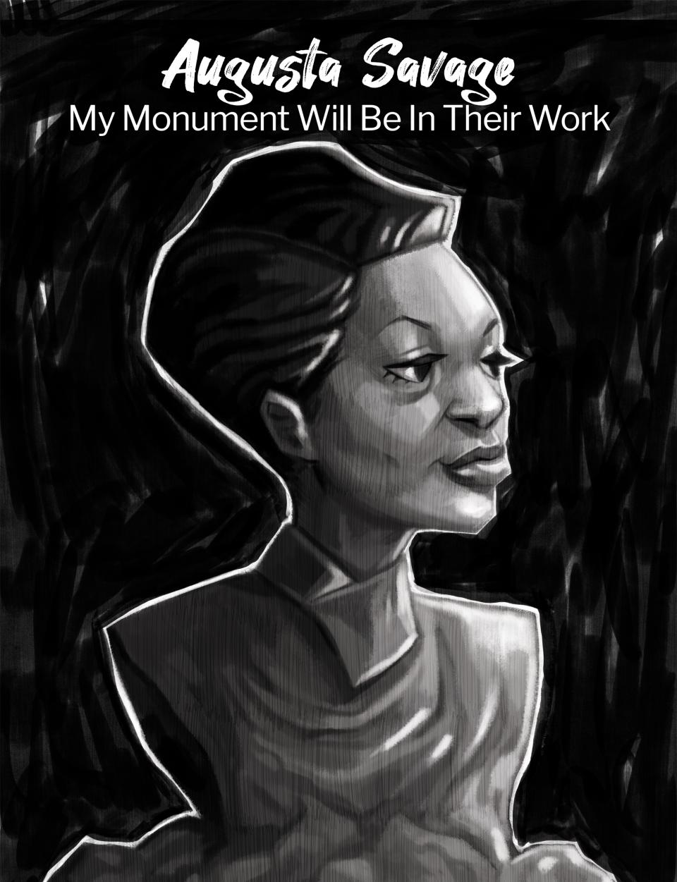 Augusta Savage Comic Cover