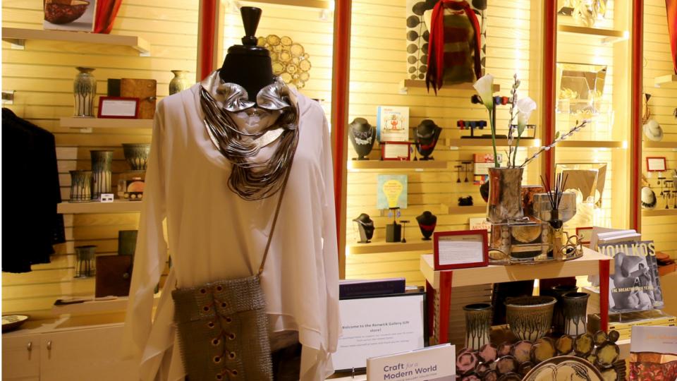 Items for sale in the Renwick Store