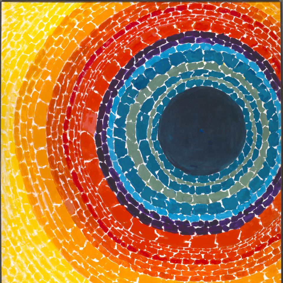 Alma Thomas, The Eclipse, 1970, acrylic on canvas