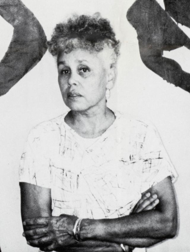 Black and White photograph of Betye Saar