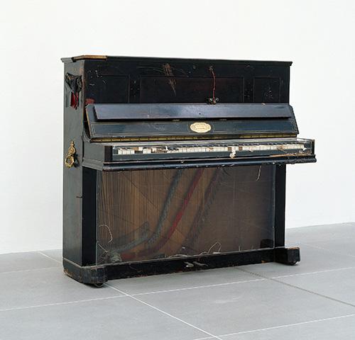 Nam June Paik's Prepared Piano.