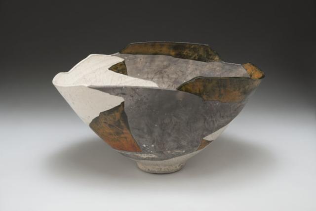 Wayne Higby's Return to White Mesa made from glazed earthenware.