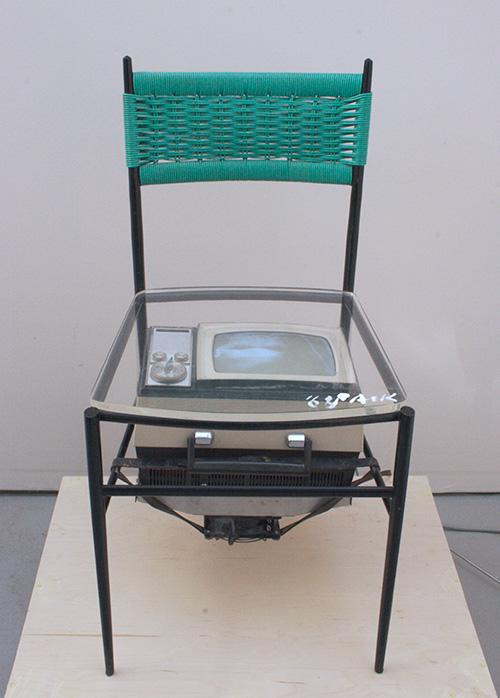 Name June Paik's TV Chair