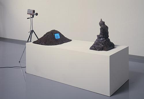 Name June Paik's Whitney Buddha Complex: TV Buddha. 