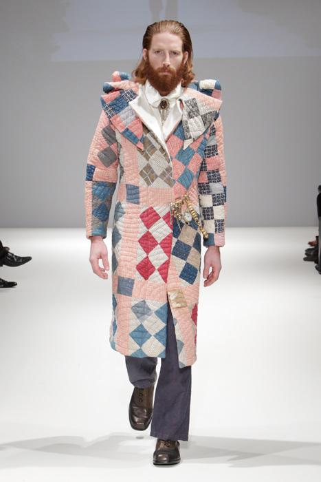 Jeff Garner's Men's Quilted Coat for 40 Under 40 at the Renwick Gallery.