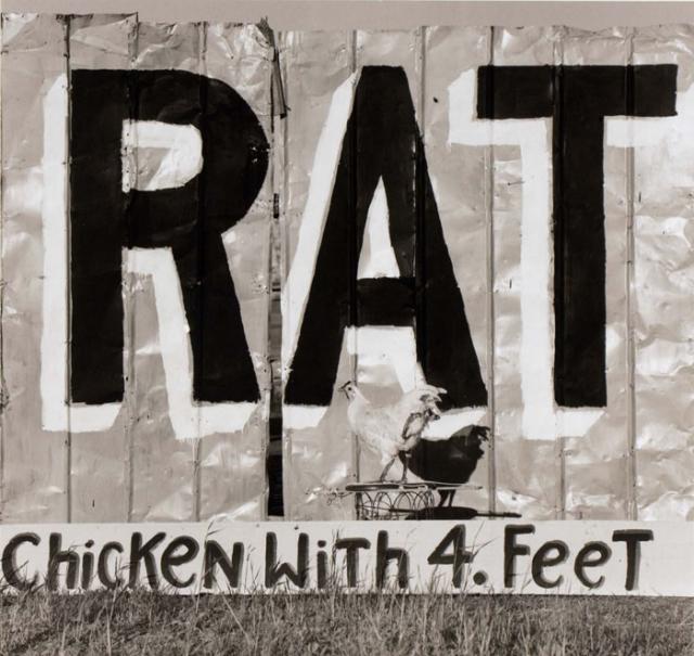 A photograph of a road sign in Oklahoma.