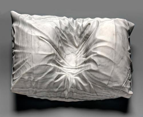 Sebastian Martorana's Impressions made from marble for 40 Under 40 at the Renwick Gallery.