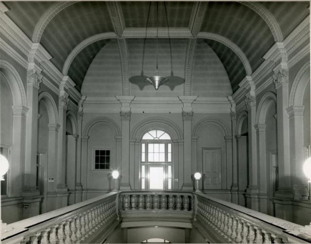 2nd floor of view of Renwick stairwell