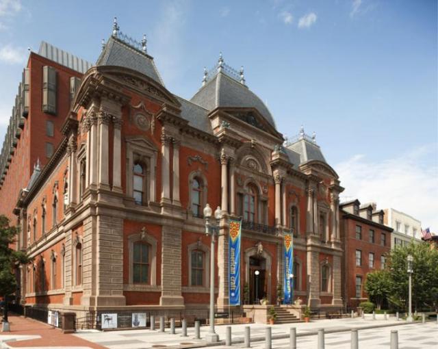 Exterior of Renwick building in 21st century