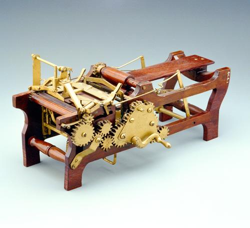 Knight's patent for a machine to make paper bags. 