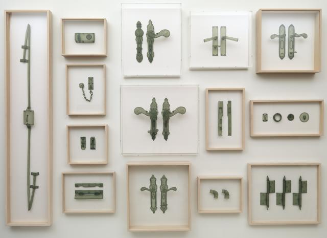 This is an image of multiple details in Do Ho Sup's Almost Home.