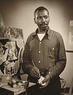  Jacob Lawrence portrait