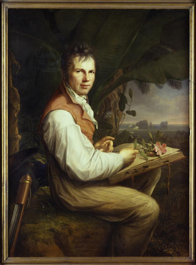 A portrait of a man sitting. 
