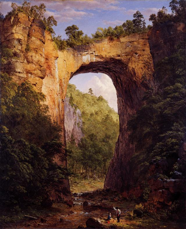 a natural bridge