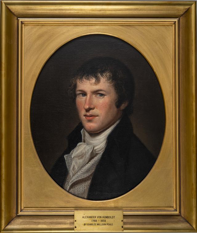A portrait of a man.