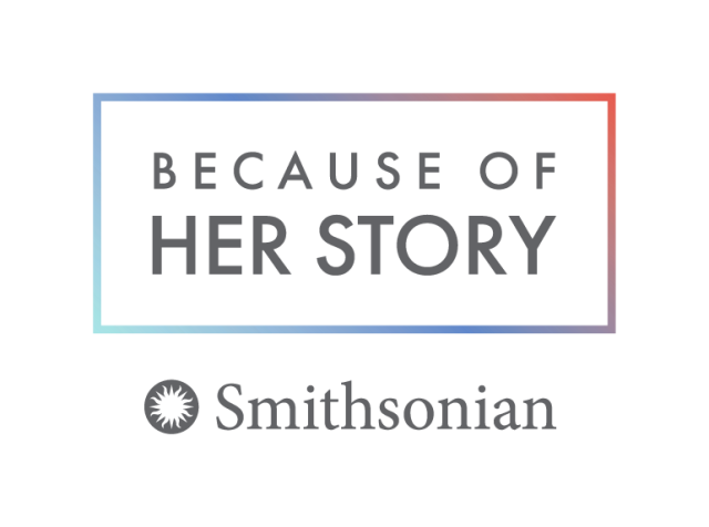 The logo of the Smithsonian's Women's History Initiative 