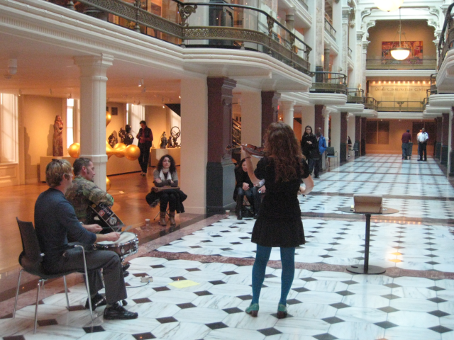 Star FK Radium performing in the Luce Center.