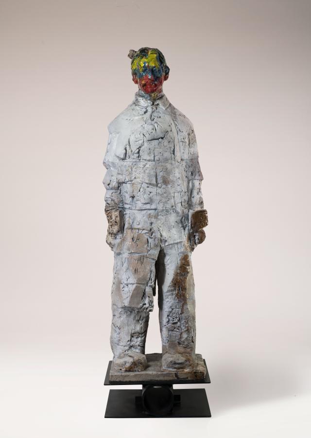 Sculpture of a human figure